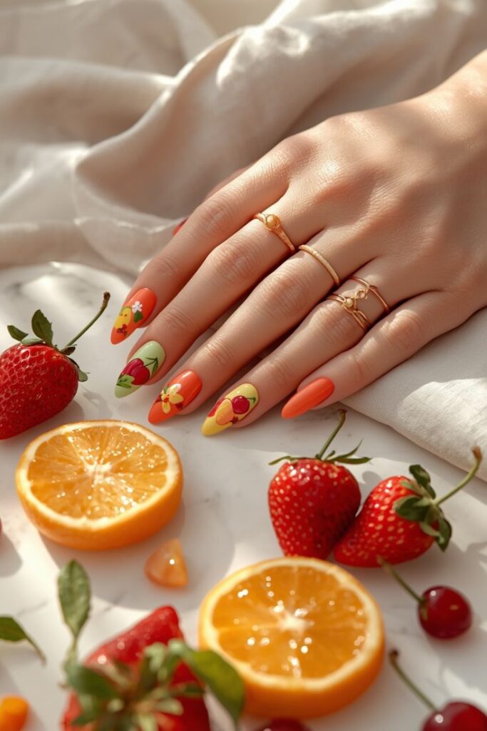 fruit nail designs fruit nail designs