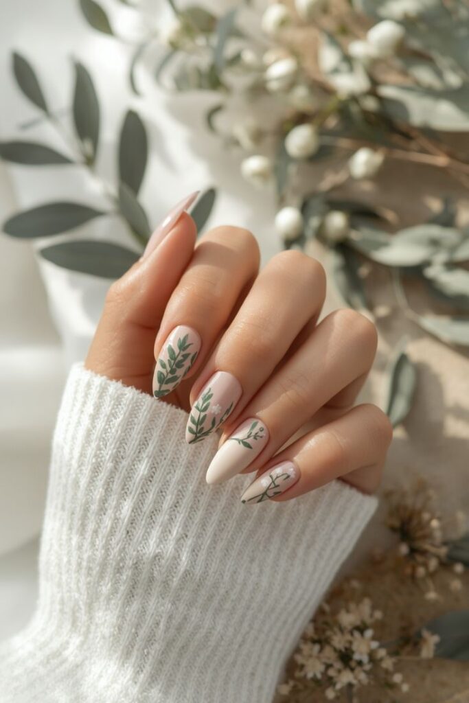 botanical nails botanical nails