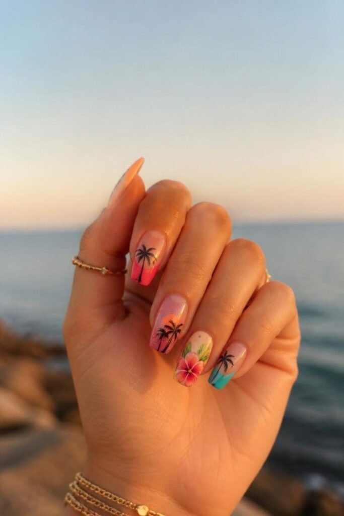 best tropical nail ideas