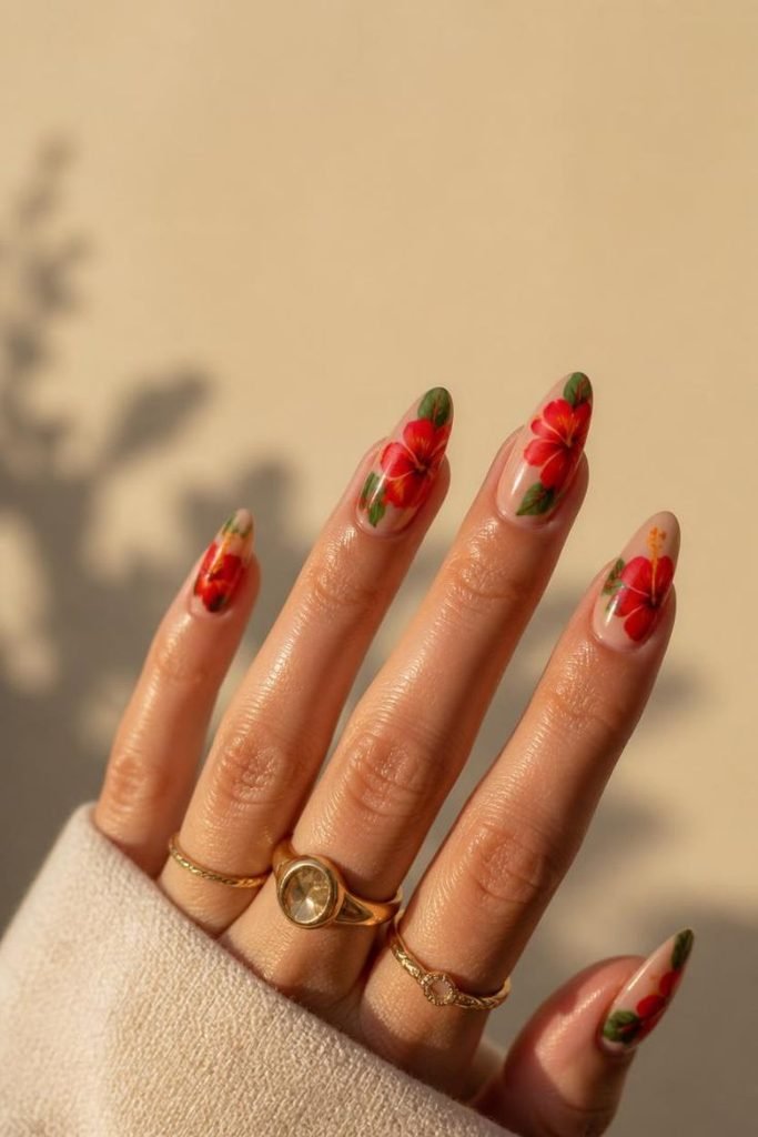 hibiscus-bloom-nails