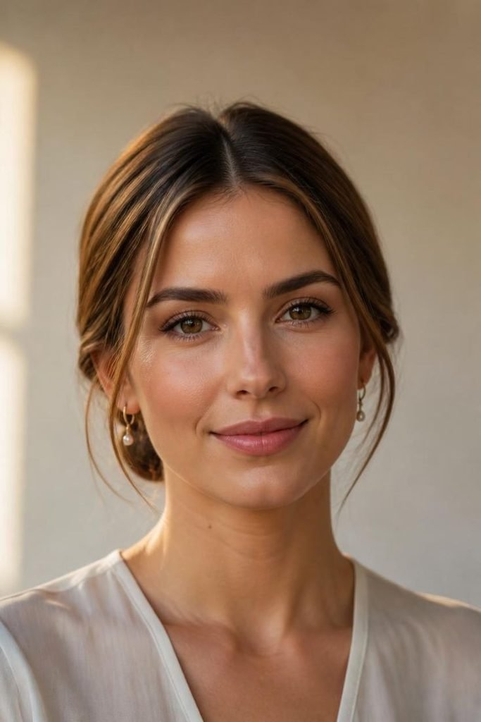 30 Summer Prom Hairstyles 2026: Glamorous, Trendy Looks That Last All Night polished-low-bun