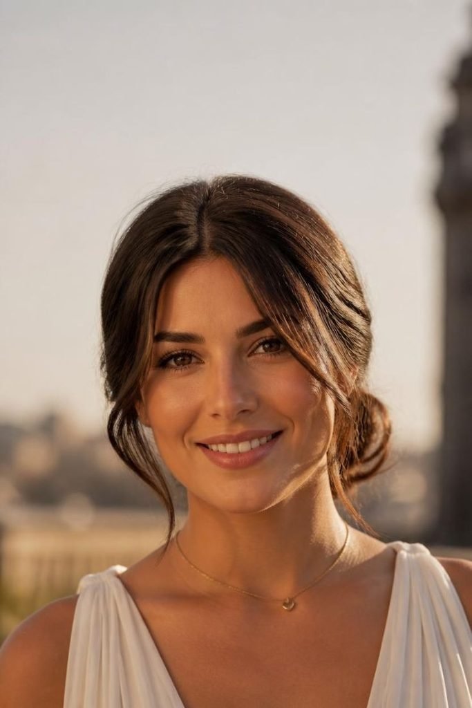 30 Summer Prom Hairstyles 2026: Glamorous, Trendy Looks That Last All Night textured-low-bun