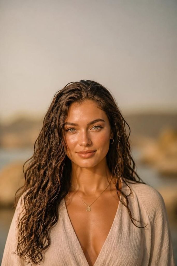 30 Summer Prom Hairstyles 2026: Glamorous, Trendy Looks That Last All Night wet-look-waves