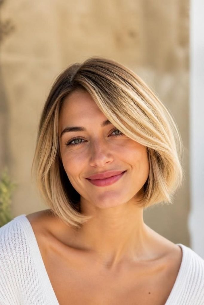 blonde-french-bob