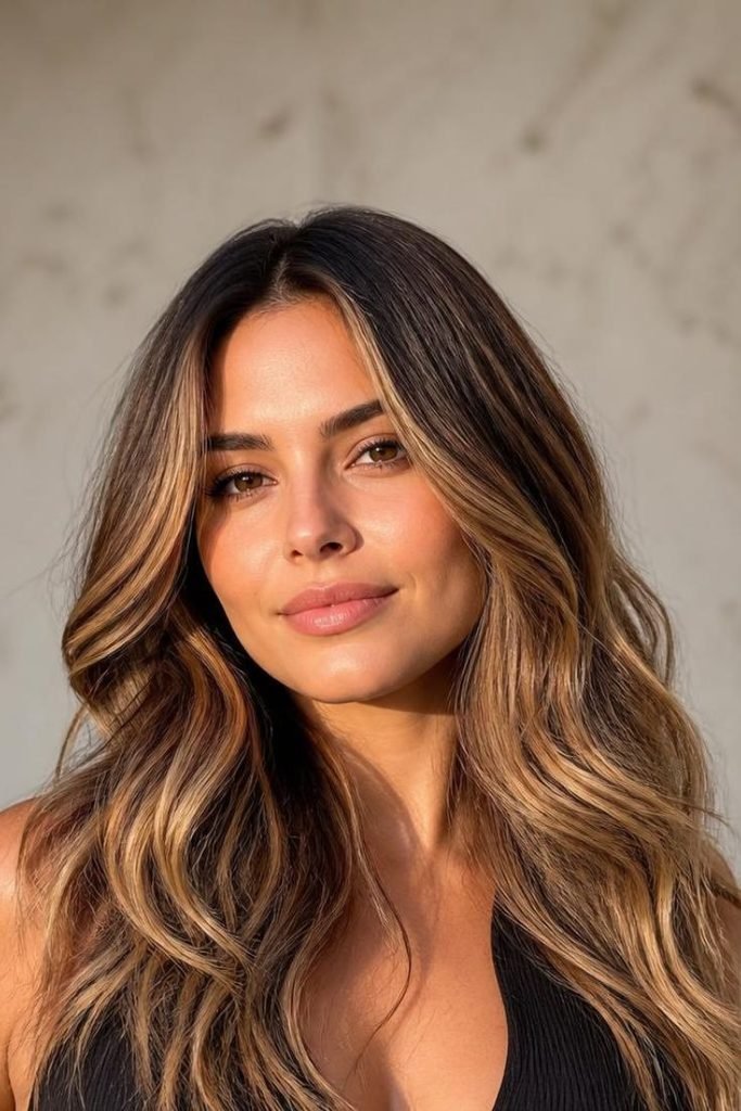 gold-tinged-balayage