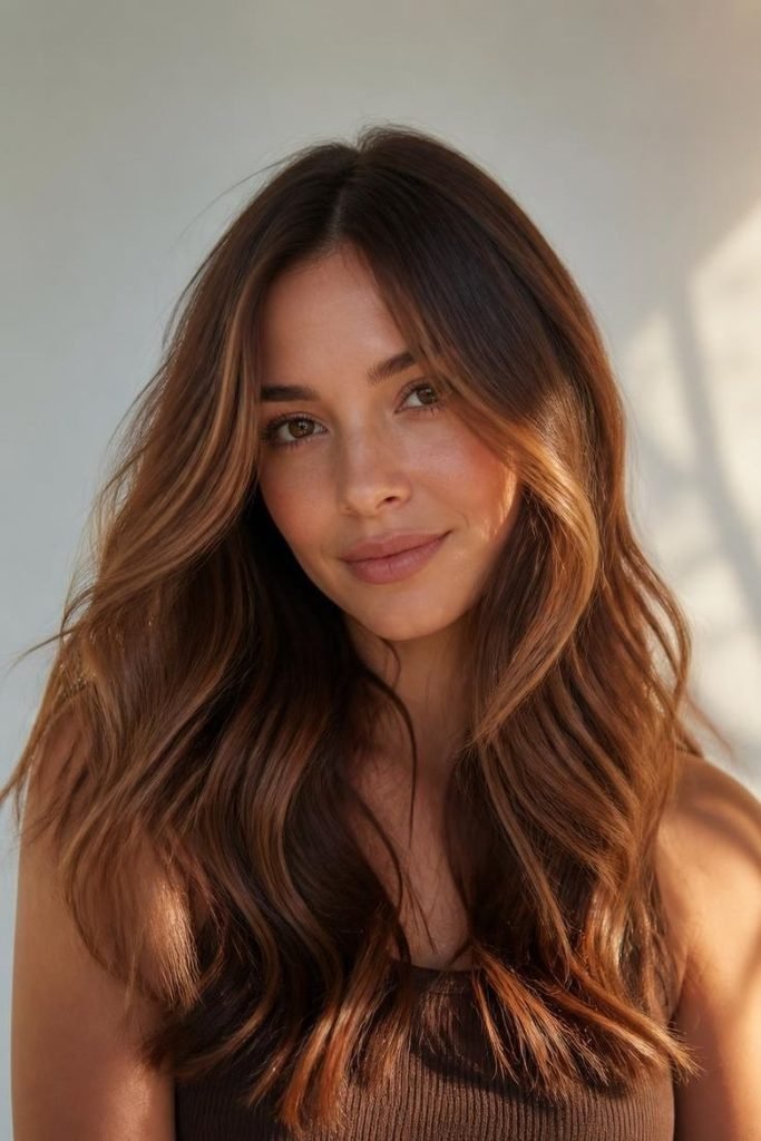 29 Balayage Hair Color Ideas for Summer 2026: Sun-Kissed Shades to Try cinnamon-balayage