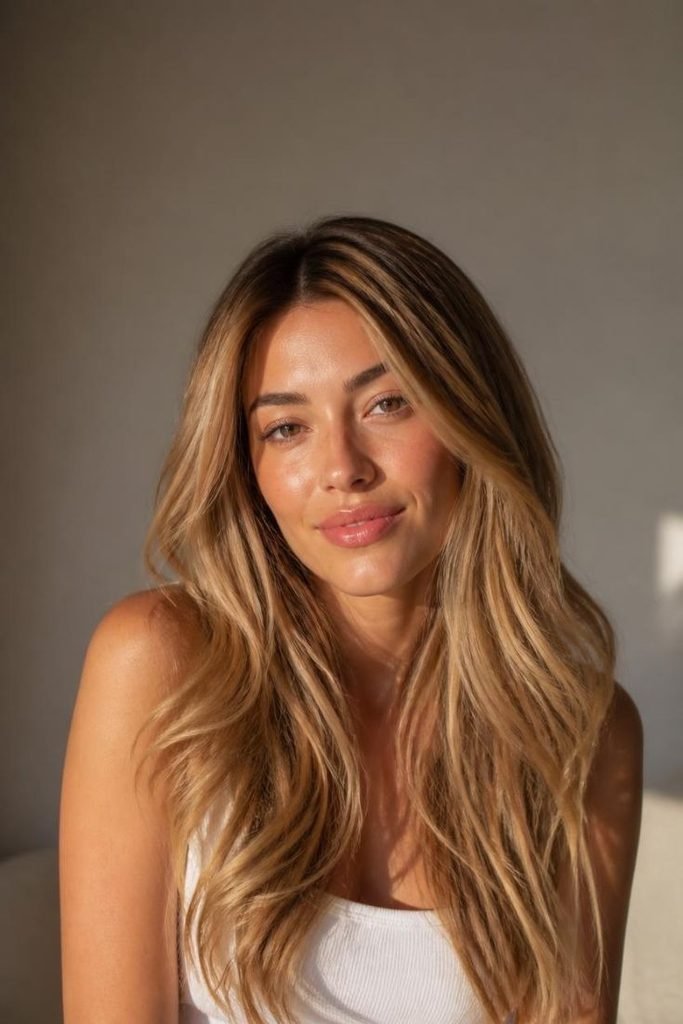 honey-blonde-highlights