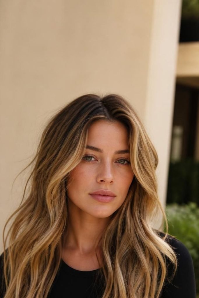 honey-blonde-with-lowlights