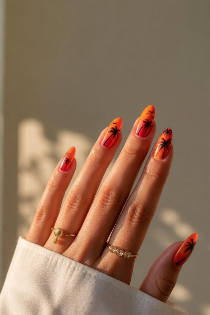 tropical-sunset-nails