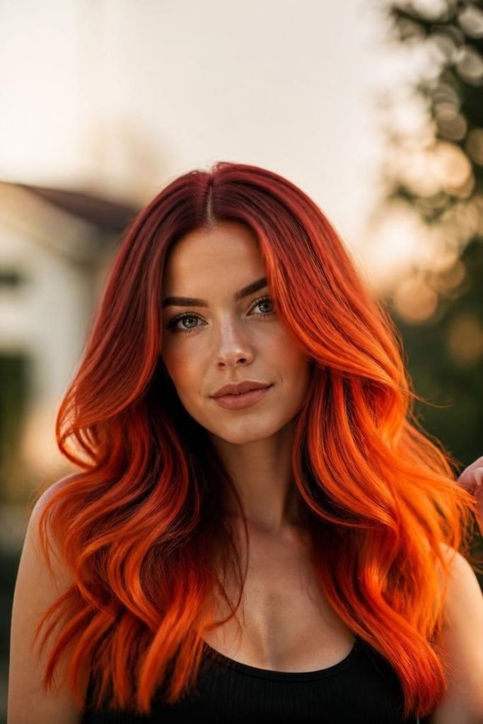 fiery-red-ombre