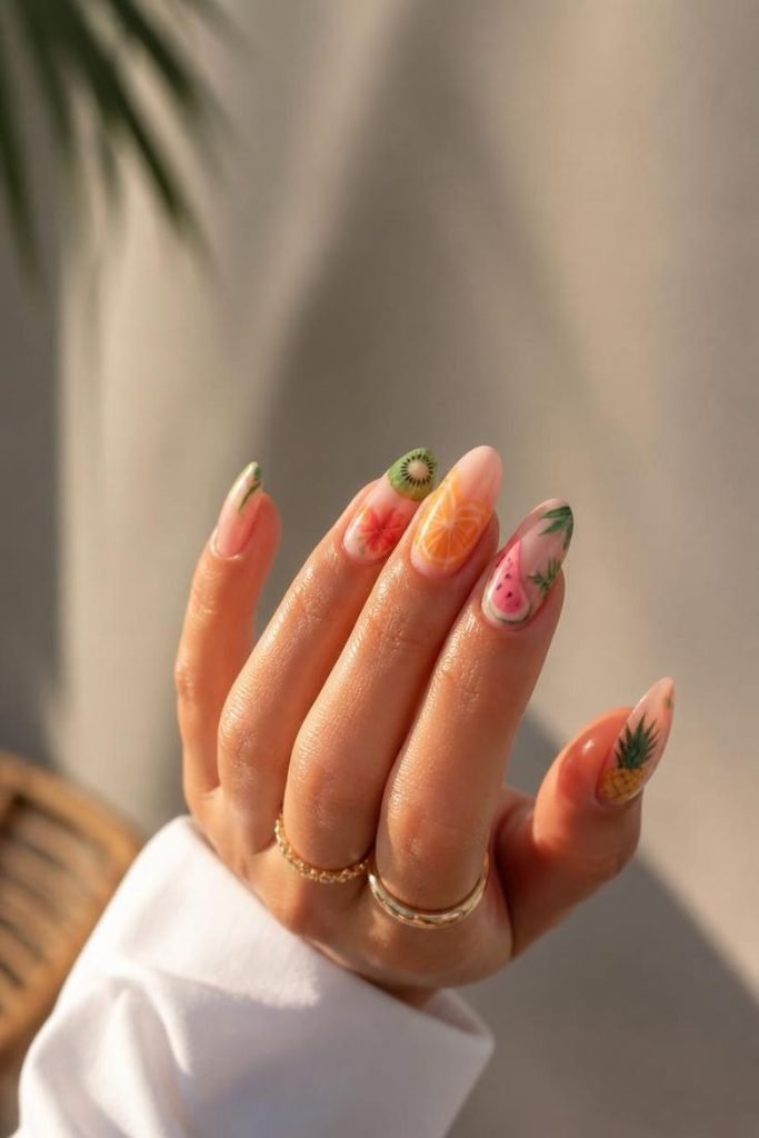 tropical-fruit-nails