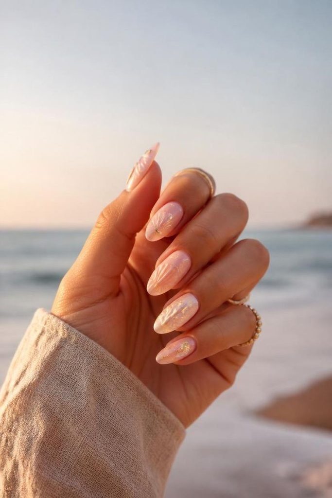 beachy-shell-nails