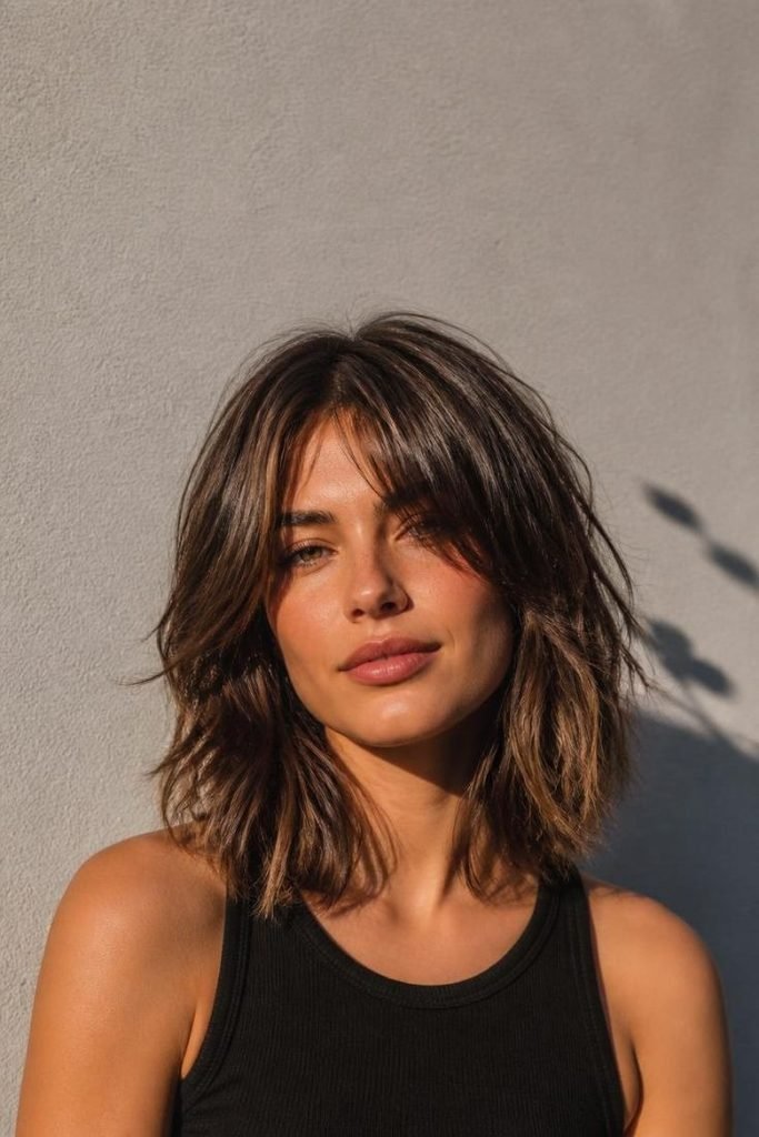 shoulder-length-shag