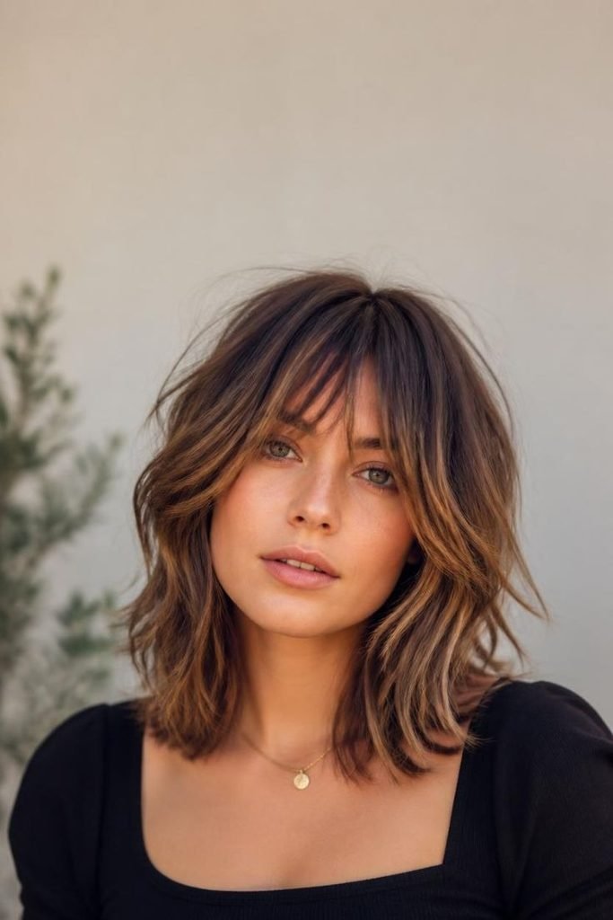 shoulder-length-shag