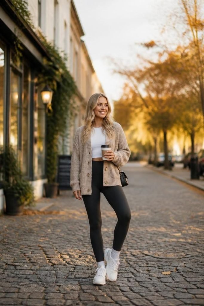 cardigan-leggings-sneakers