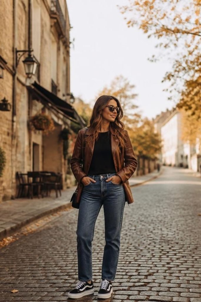 leather-jacket-jeans-sneakers