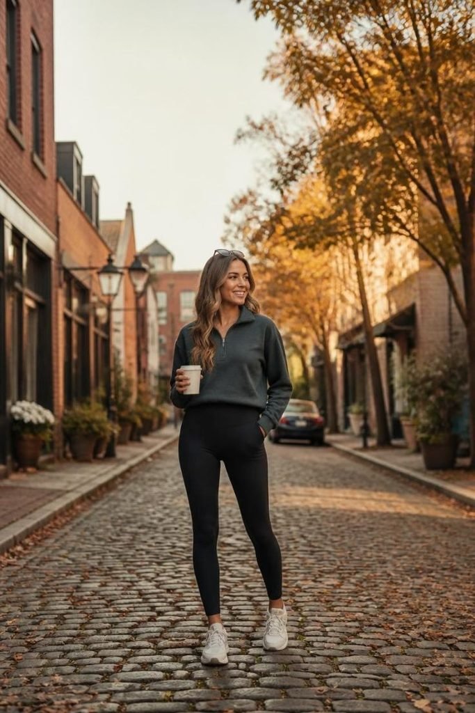 quarter-zip-leggings