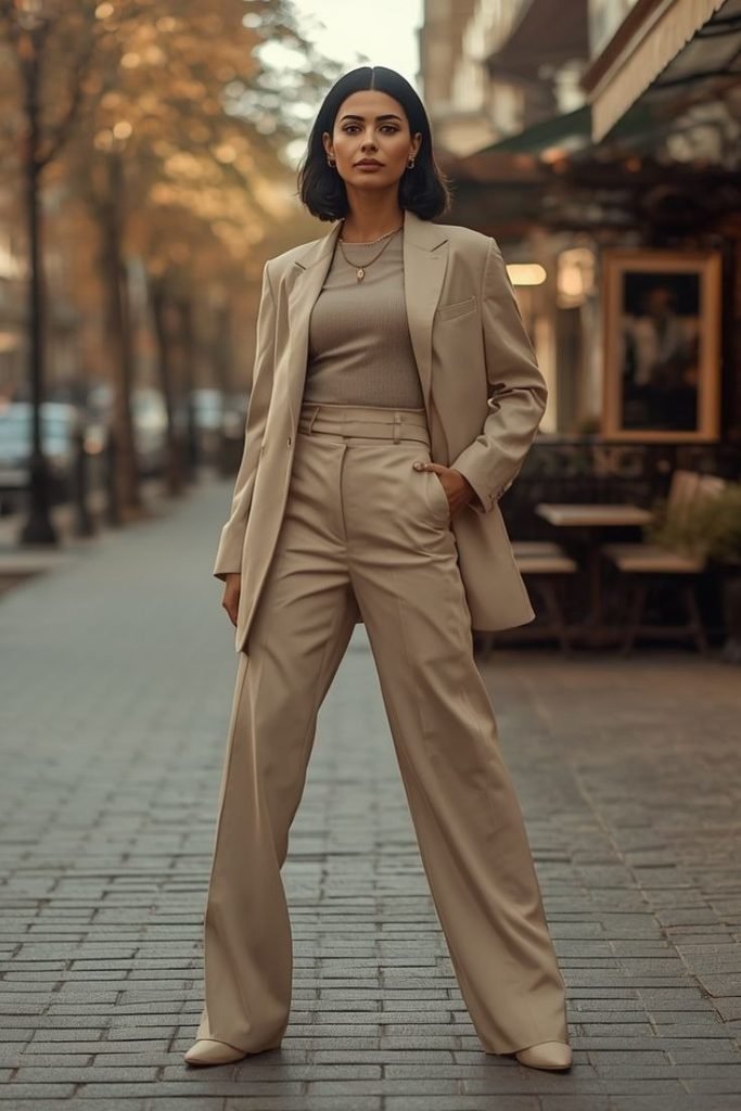 monochrome-beige-outfit