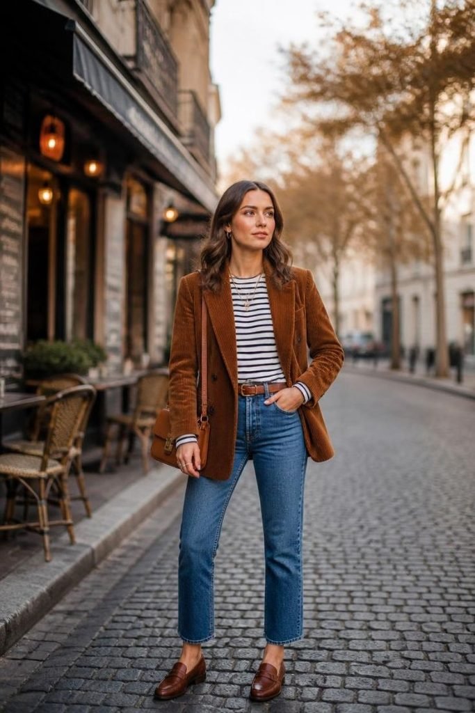striped-tee-corduroy-blazer-denim