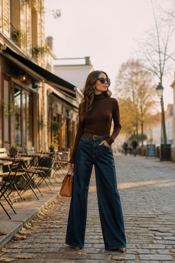 turtleneck-wide-leg-jeans