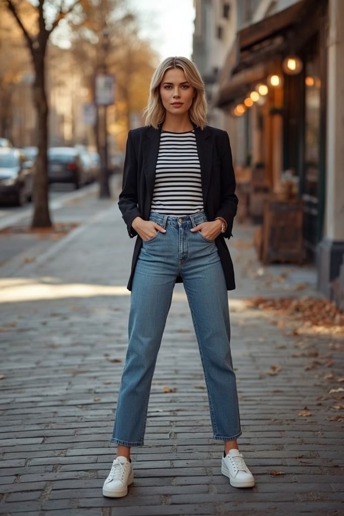 striped-tee-blazer-jeans