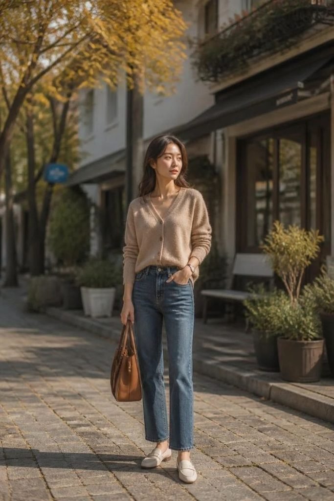 cardigan-straight-leg-jeans