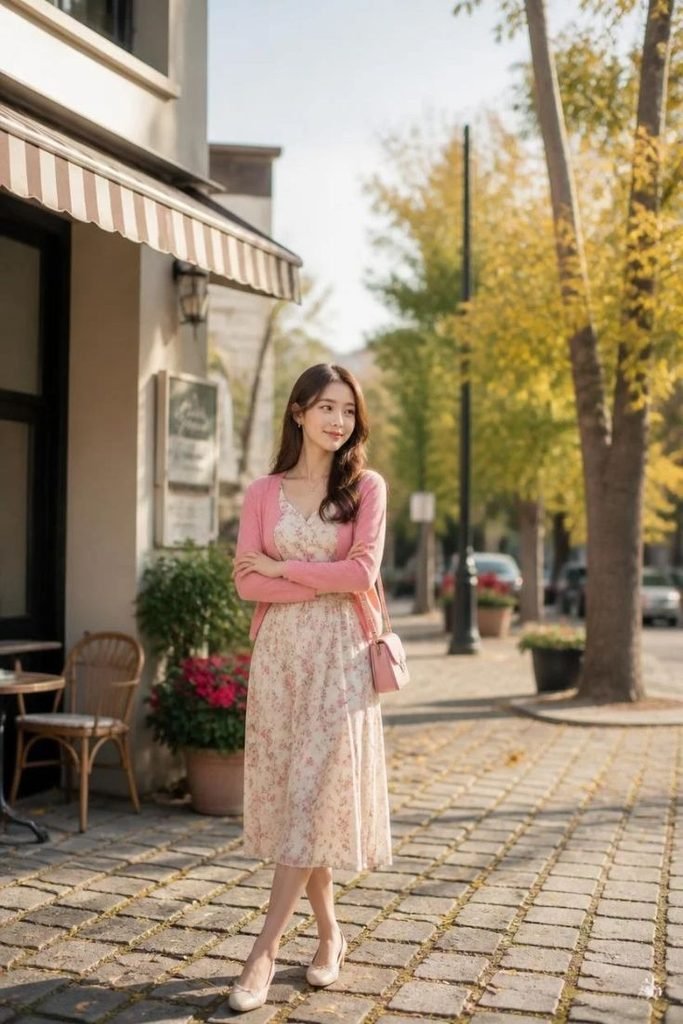 floral-dress-cardigan