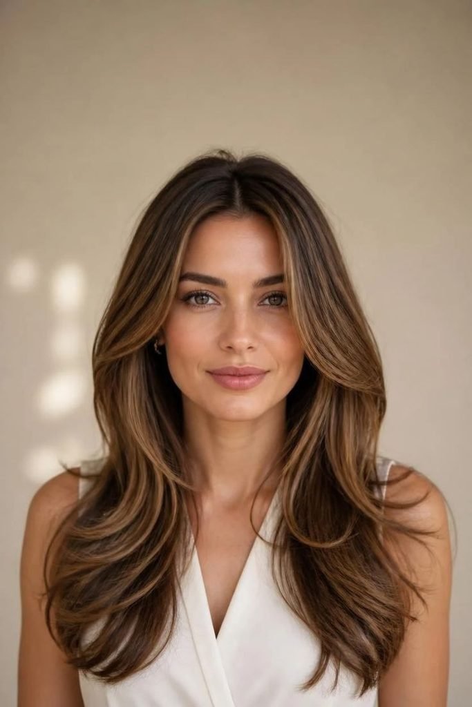 28 Best Long Layered Haircuts 2026: Trendy Styles for Instant Volume, Movement & Shape face-framing-long-layers