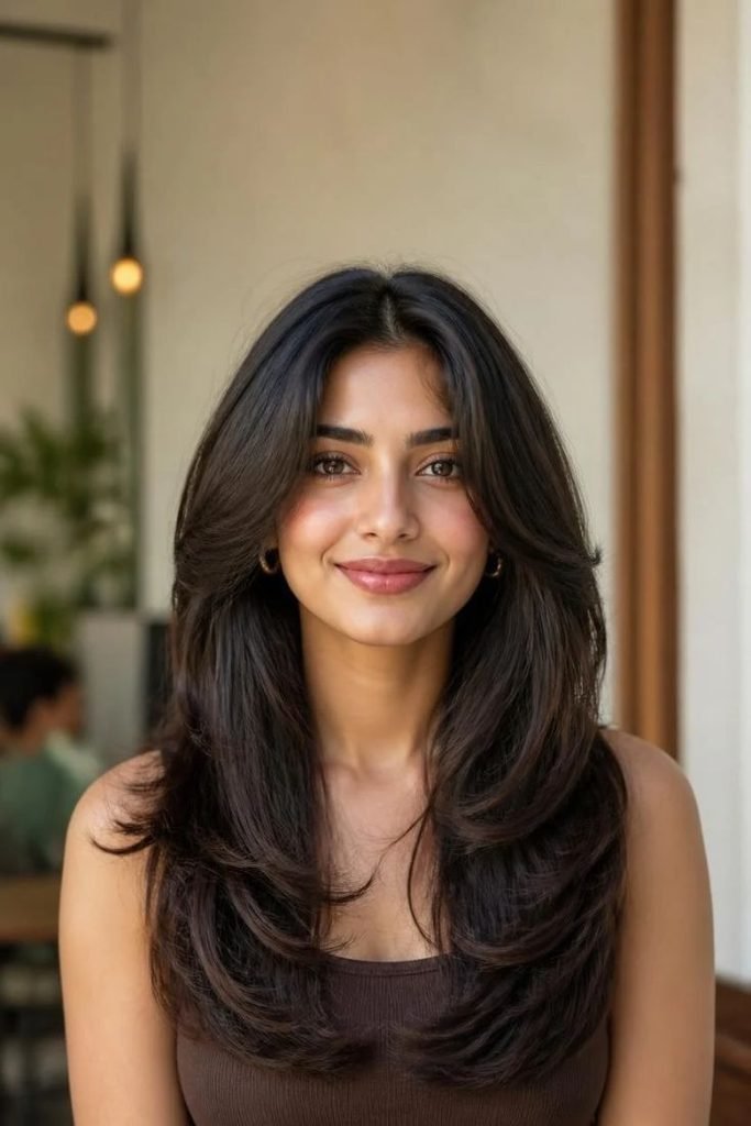 28 Best Long Layered Haircuts 2026: Trendy Styles for Instant Volume, Movement & Shape u-cut-long-layers