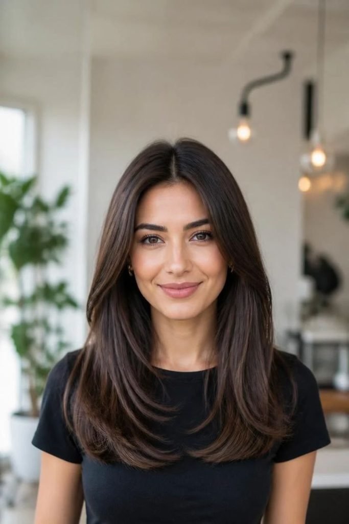 28 Best Long Layered Haircuts 2026: Trendy Styles for Instant Volume, Movement & Shape long-layered-hair-with-blunt-ends