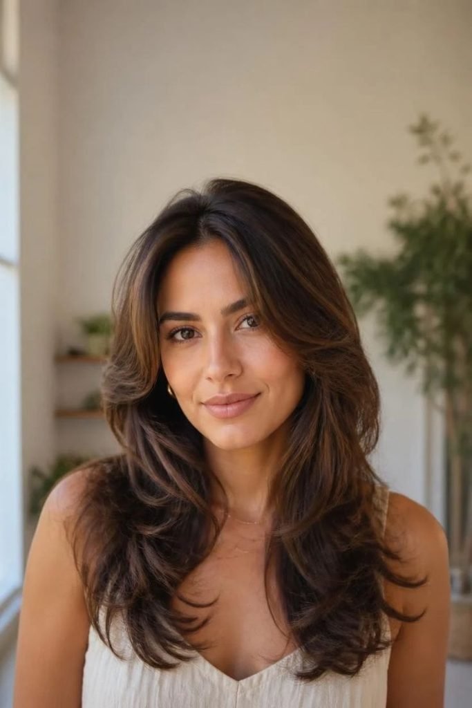 28 Best Long Layered Haircuts 2026: Trendy Styles for Instant Volume, Movement & Shape long-butterfly-layers