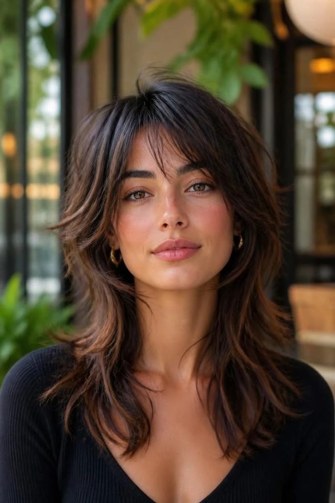 28 Best Long Layered Haircuts 2026: Trendy Styles for Instant Volume, Movement & Shape long-layered-wolf-cut