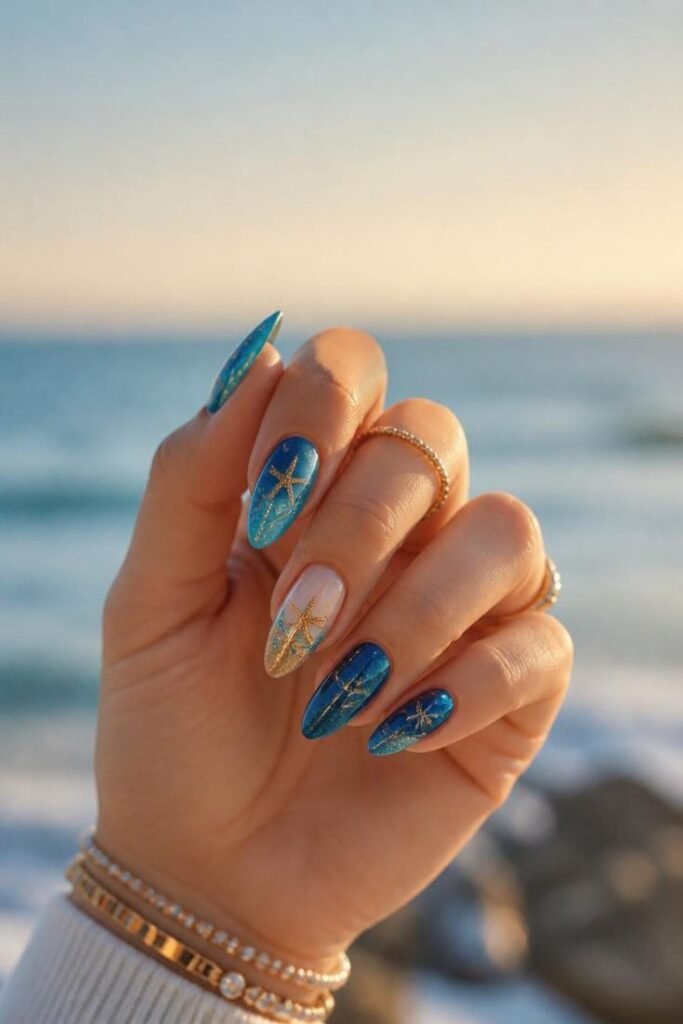 ocean nail designs