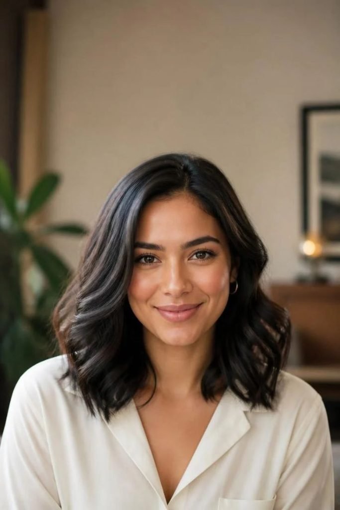 28 Best Shoulder-Length Haircuts 2026: Chic, Flattering & Effortlessly Stylish Looks shoulder-length-hair-with-soft-curls
