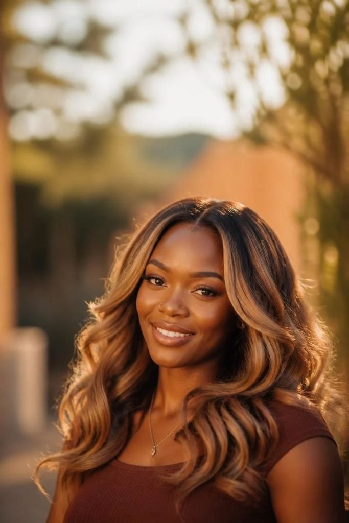 honey-blonde-highlights