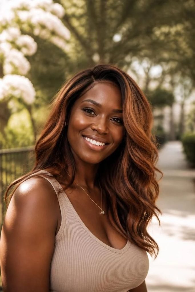 copper-balayage