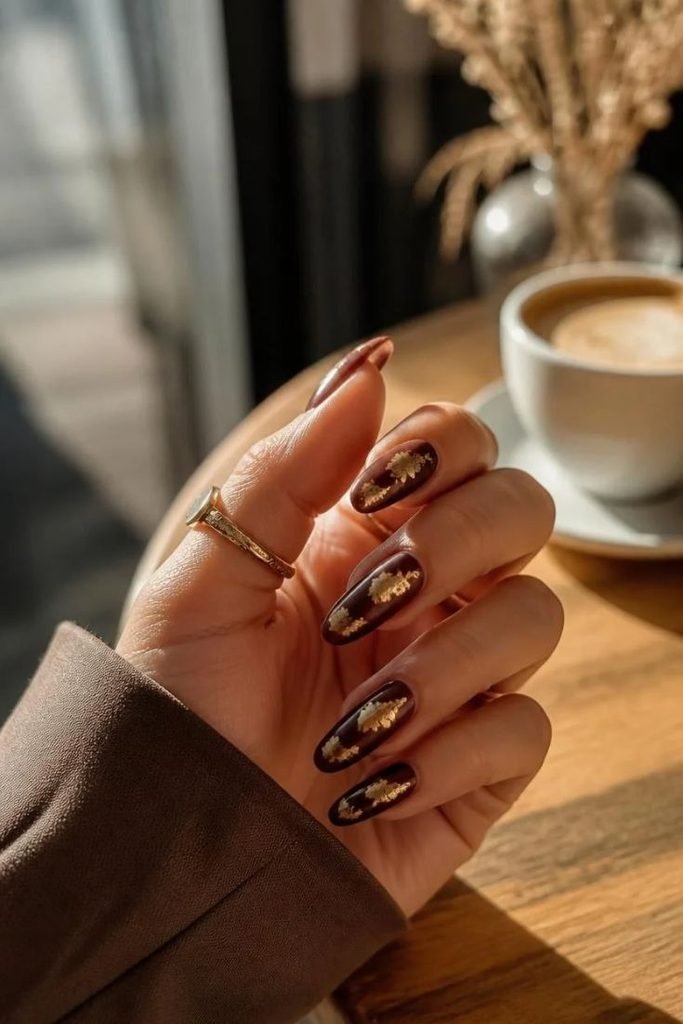 matte-chocolate-with-gold-foil