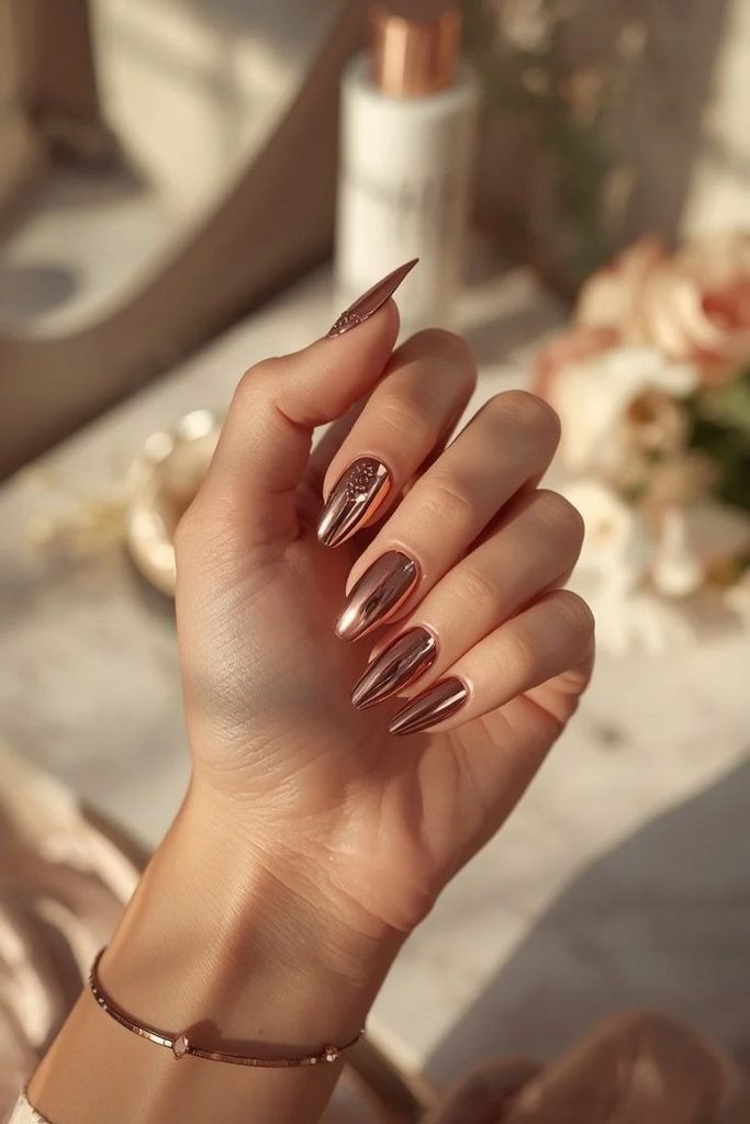 rose-gold-chrome-nails