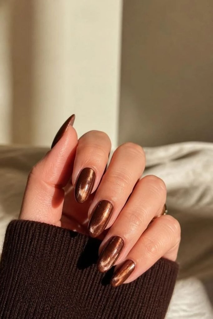 brown-cat-eye-nails