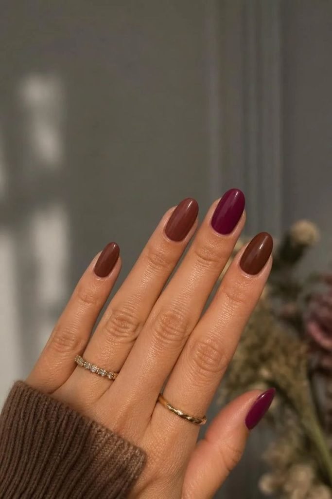 plum-and-brown-nails
