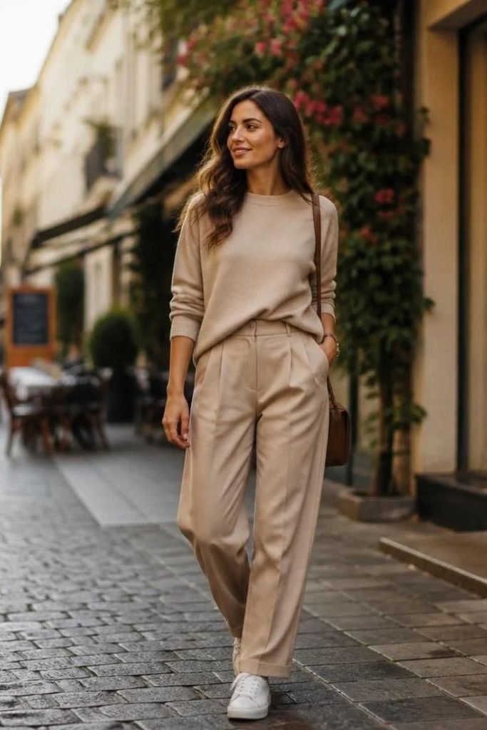 monochrome-beige-outfit