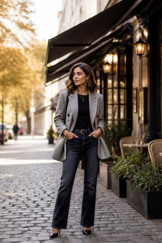 gray-blazer-with-dark-straight-leg-jeans