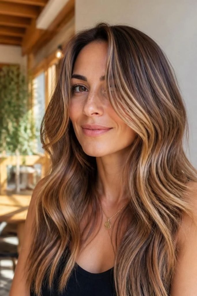 28 Best Hair Colors for Warm Skin Tone 2026: Flattering Golden & Copper Shades caramel-balayage