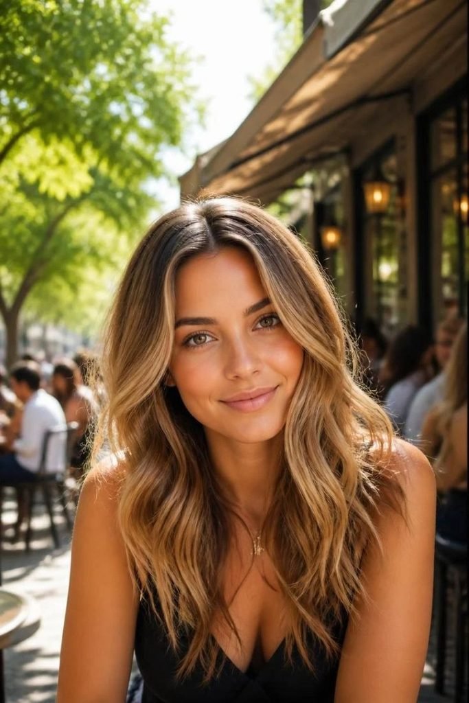 28 Best Hair Colors for Warm Skin Tone 2026: Flattering Golden & Copper Shades honey-blonde-balayage