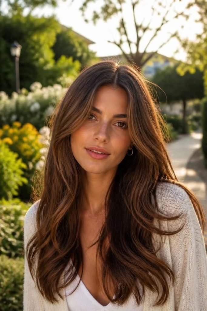 28 Best Hair Colors for Warm Skin Tone 2026: Flattering Golden & Copper Shades toffee-brown-hair-color