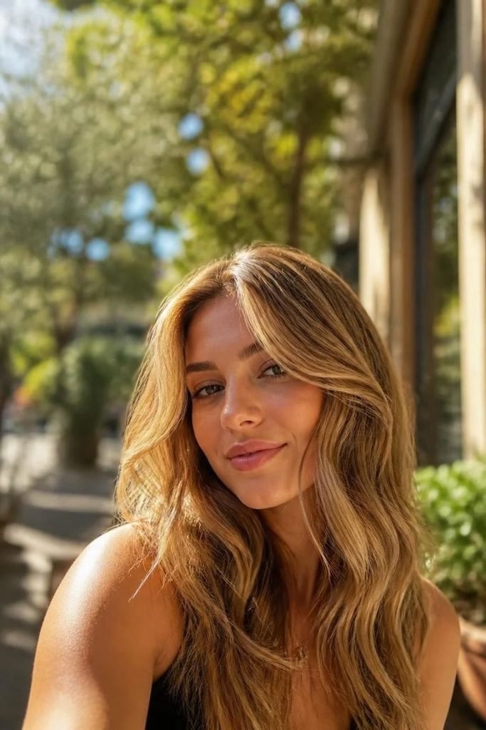 28 Best Hair Colors for Warm Skin Tone 2026: Flattering Golden & Copper Shades caramel-blonde-hair-color
