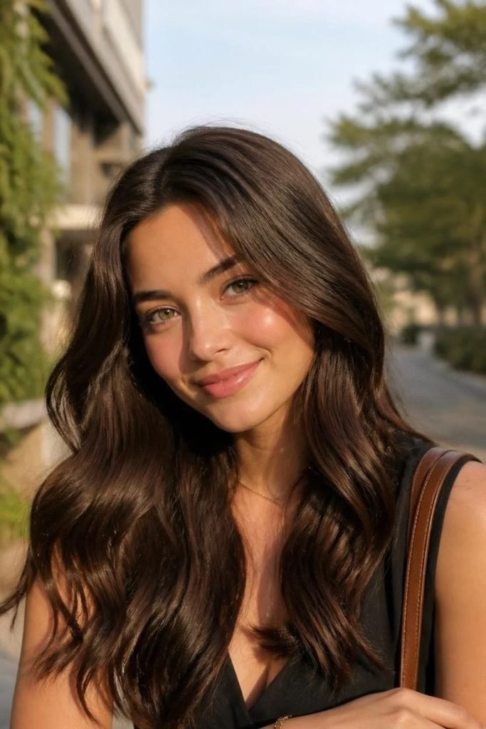 28 Best Hair Colors for Warm Skin Tone 2026: Flattering Golden & Copper Shades warm-espresso-brown-hair-color