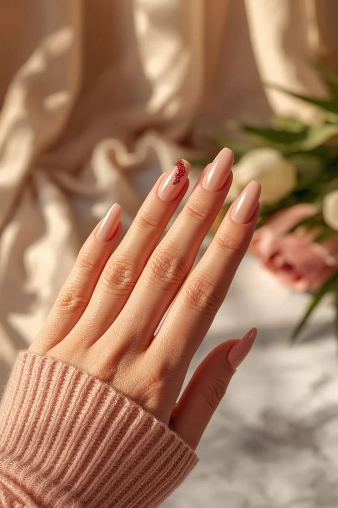 29 Best Cozy Fall Nail Ideas 2026: Chic, Warm & Trendy Autumn Manicures cozy-sweater-texture-nails