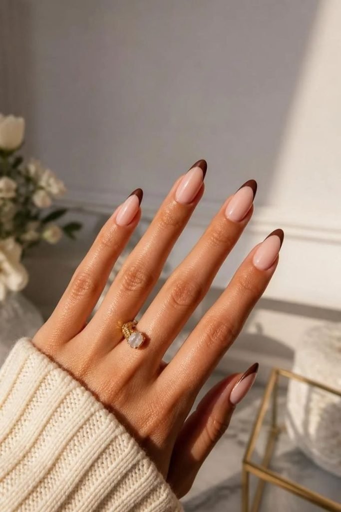 brown-french-tips