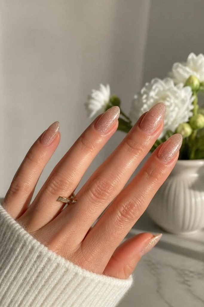 champagne-shimmer-nails